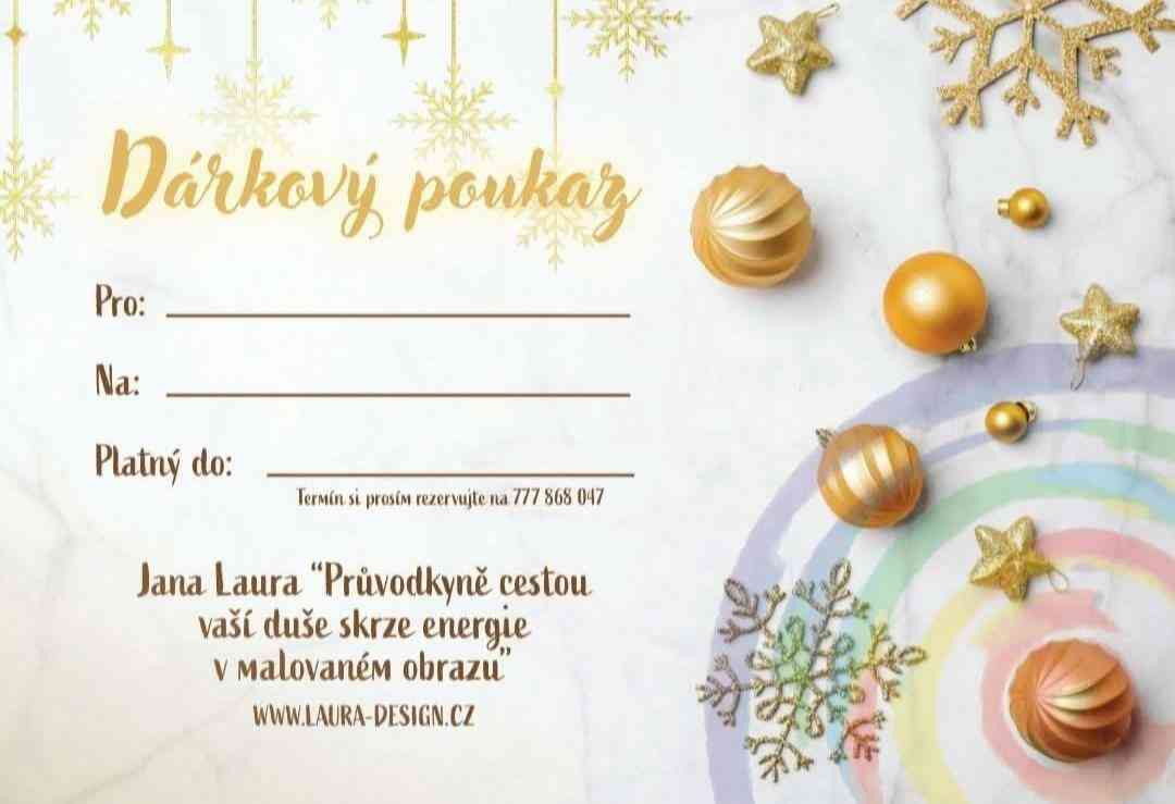 "ZLATÝ DÁRKOVÝ POUKAZ"