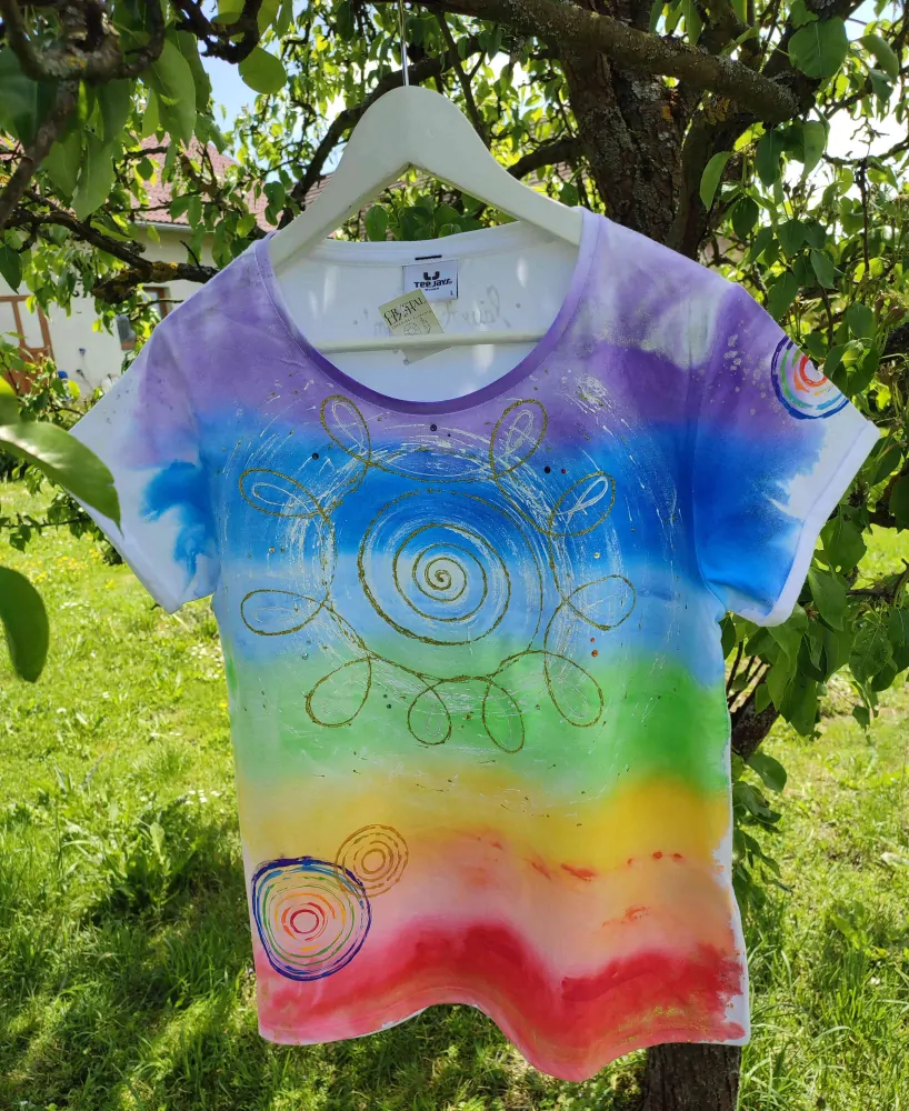 Tričko L "Rozkveť v čakrách"