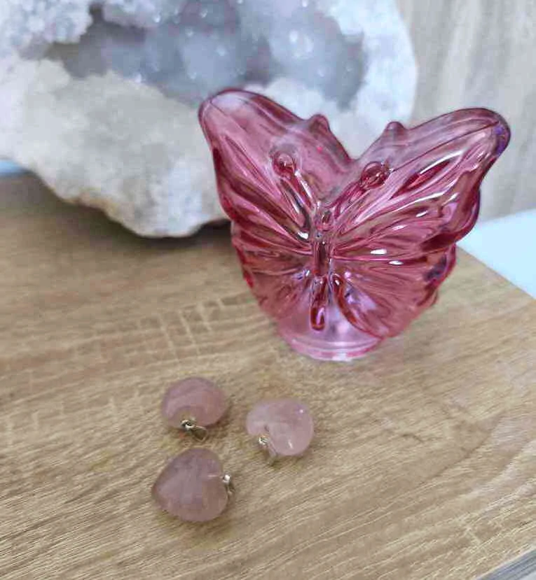 Feng Shui Růženín SRDCE PŘÍVĚSEK Ag/925 stříbro