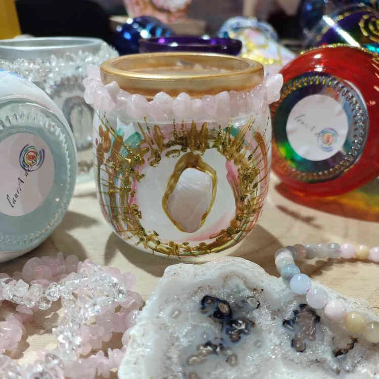 Svícen a NÁRAMEK "Jsem skvělá"