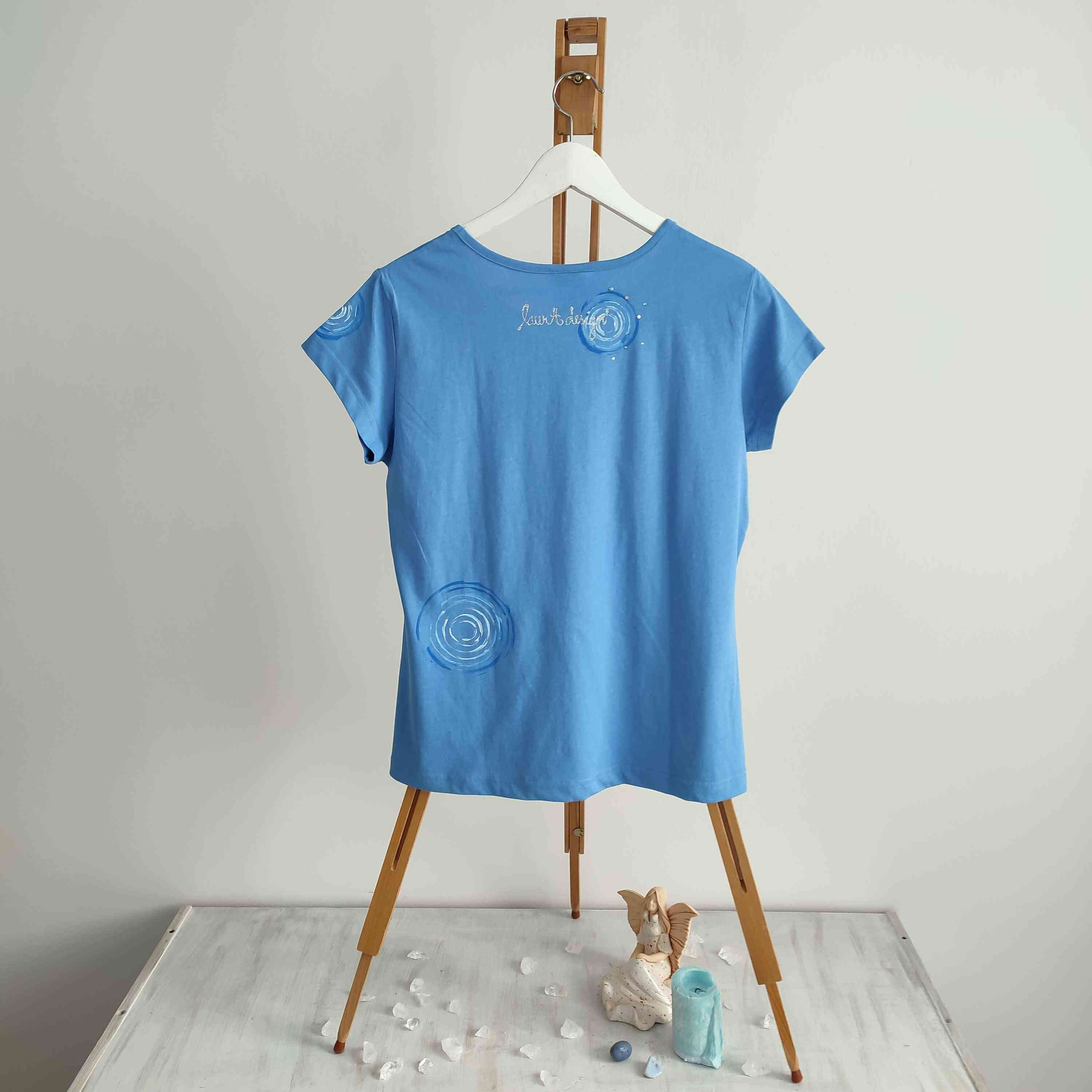 Tričko L "Vše vychází ze srdce" Vl